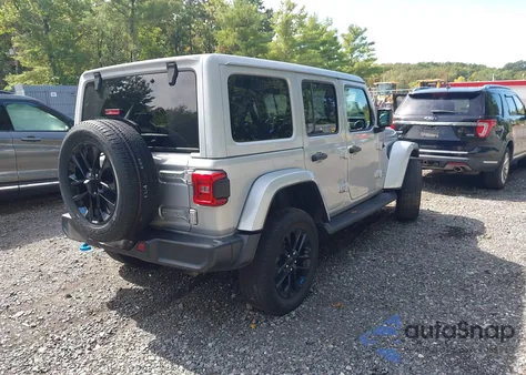 2023 Jeep Wrangler 4Xe Sahara 4X4 from USA, damaged, VIN 1C4JJXP6XPW516832